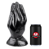 Hard Toys The Rock Double Hand Fisting Dildo Large Black Hardcore Realistic Anal Sex Toy