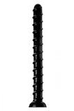 Hosed 18 Inch Swirl Thick Anal Snake Dildo Flexible Suction Cup Long Deep Probe