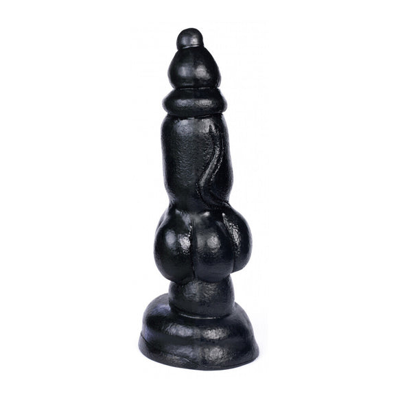 Hunglock Doggy Dildo XL Black Penis Hardcore Beast Fetish Fantasy Anal Sex Toy