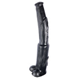 Hunglock Mega Stallion Dildo Black Horse Penis XL Cock Hardcore Beast Fetish Anal Sex Toy
