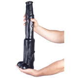 Hunglock Mega Stallion Dildo Black Horse Penis XL Cock Hardcore Beast Fetish Anal Sex Toy