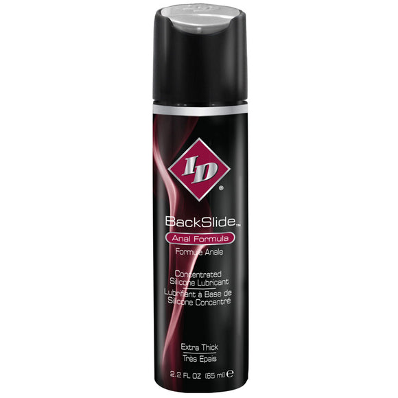 ID BackSlide Anal Formula Silicone Thick Lubricant Sex Toy Lube 65ml