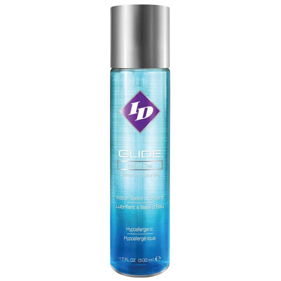 ID Glide Personal Lubricant Original Water Based Best Sex Toy Lube 500ml