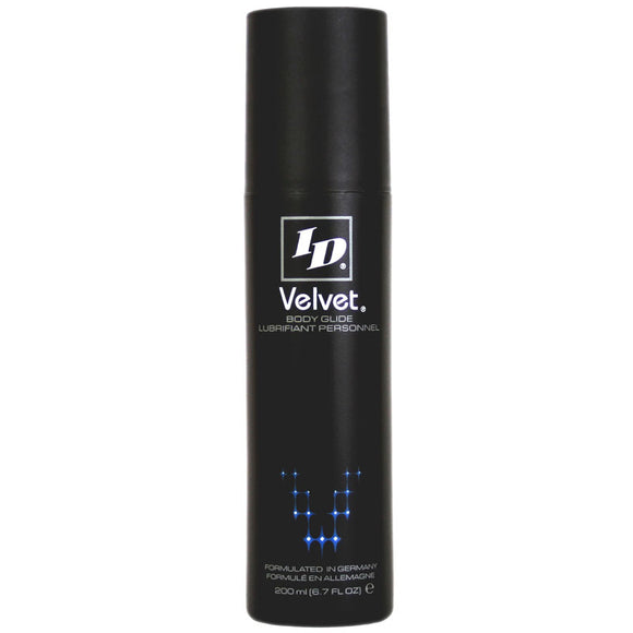 ID Velvet Body Glide Silicone Lubricant Soft Silky Sex Anal Lube 200ml