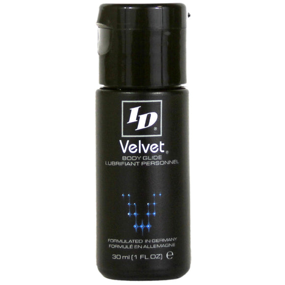 ID Velvet Body Glide Silicone Lubricant Soft Silky Sex Anal Lube 30ml