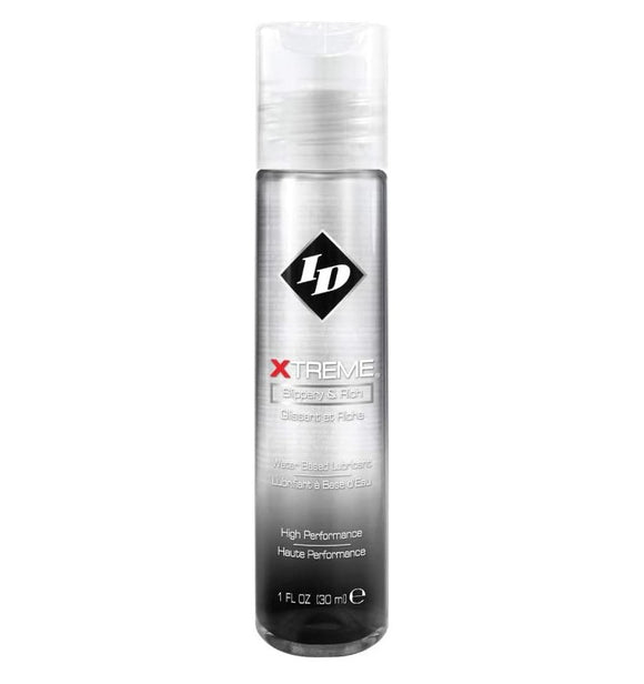 ID Xtreme H2O Lubricant Water Based Body Safe Sex Anal Toy Lube 30ml