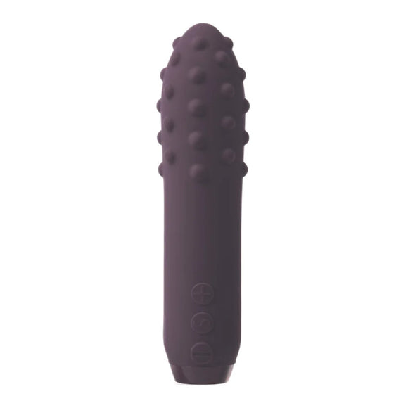 Je Joue Duet Multi-Surfaced Bullet Vibrator Purple Ribbed Massager Sex Toy