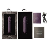Je Joue Duet Multi-Surfaced Bullet Vibrator Purple Ribbed Massager Sex Toy