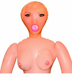 Jezebel Ryding Inflatable Love Doll Straddle Position 3 Hole Blow Up Fun Sex Toy