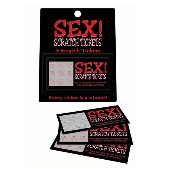 Sex! Scratch Tickets Sexual Position Cards Adult Couples Naughty Rude Gift