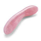 Le Wand Rose Quartz Crystal G-Wand Spiritual Natural G-Spot Double Dildo Pleasure Tool Sex Toy