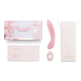 Le Wand Rose Quartz Crystal G-Wand Spiritual Natural G-Spot Double Dildo Pleasure Tool Sex Toy