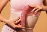 Le Wand Rose Quartz Crystal G-Wand Spiritual Natural G-Spot Double Dildo Pleasure Tool Sex Toy