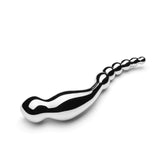 Le Wand Swerve Stainless Steel Dildo Double Ended Metal Anal Probe Sex Tool