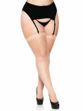 Leg Avenue Plus Size Dex Sheer Stockings Nude Ladies Thigh High Hosiery