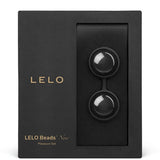 Lelo Beads Noir Black Weighted Orgasm Balls Kegel Training Pelvic Floor Exercise