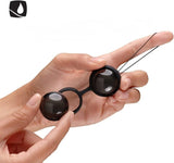 Lelo Beads Noir Black Weighted Orgasm Balls Kegel Training Pelvic Floor Exercise