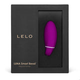 Lelo Luna Smart Bead Pleasure Trainer Love Egg Vibrator Deep Rose Sex Toy