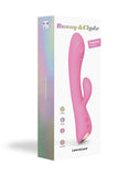 Love To Love Bunny & Clyde Tapping Rabbit Vibrator Pink Passion Massager USB Sex Toy