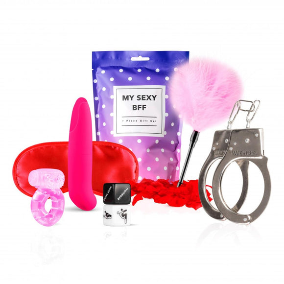 Loveboxxx My Sexy BFF Gift Set 7 Piece Sex Toy Kinky Valentines Day Bedroom Fun