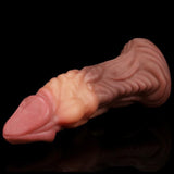 Lovetoy 7" Dual Layered Silicone Nature Cock Extreme Vein Soft Realistic Penis Dildo