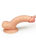 Lovetoy Ultra Soft Dude Dildo 7 Inch Realistic Penis Flexible Cock Fun Sex Toy