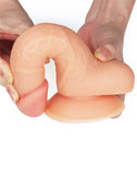 Lovetoy Ultra Soft Dude Dildo 7 Inch Realistic Penis Flexible Cock Fun Sex Toy