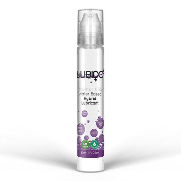 Lubido Hybrid Lubricant Water Based Moisturising Lube Travel Size 30ml