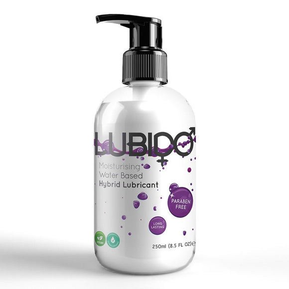 Lubido Moisturising Water Based Hybrid Lubricant Pump Bottle Lube 250ml