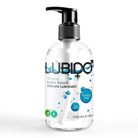 Lubido Water Based Lubricant Original Vaginal Lube Pump Bottle 250ml