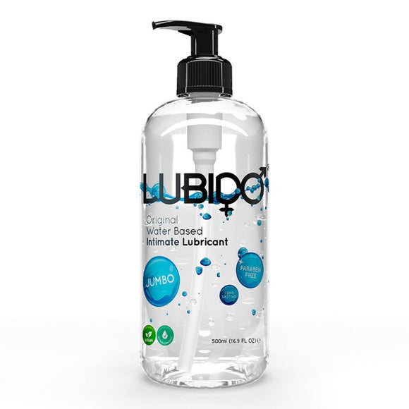 Lubido Water Based Lubricant Original Vaginal Lube Jumbo Pump Bottle 500ml