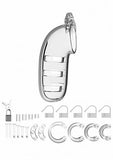 Man Cage #06 Clear 5.5" Chastity Cage