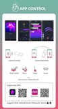 Magic Motion Fugu Red Egg Mini Vibrator Smart App Remote Control USB Sex Toy