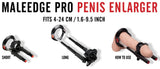 Male Edge Pro Penis Developer Length Extender Stretch Training Device