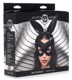 Master Series Bad Bunny Mask Vegan Faux Leather Kinky Rabbit Fetish Role Play