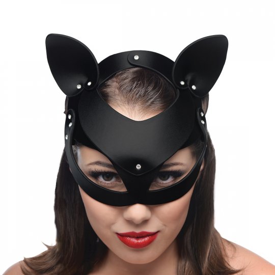 Master Series Bad Kitten Leather Cat Mask Kinky Fetish Fantasy Role Play BDSM