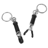 Master Series Bondage Ring Barrel Nipple Clamps Pinch Weight Attachment Fetish BDSM Gear
