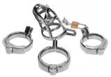 Master Series Male Chastity Cock Cage Penis Bondage Device Lock Fetish BDSM