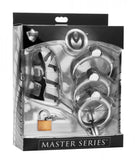 Master Series Male Chastity Cock Cage Penis Bondage Device Lock Fetish BDSM