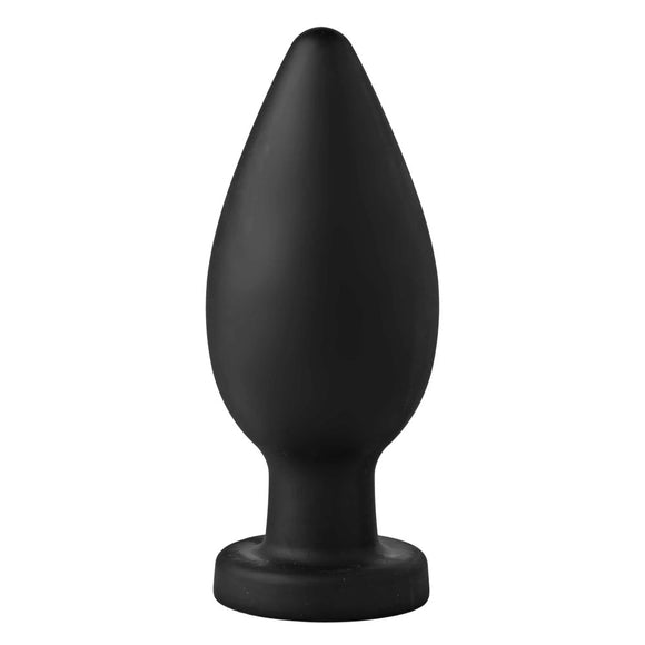 Master Series Colossus XXL Butt Plug Big Black Silicone Suction Cup Hardcore Anal Gape Sex Toy