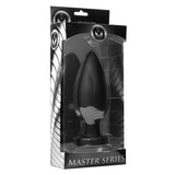 Master Series Colossus XXL Butt Plug Big Black Silicone Suction Cup Hardcore Anal Gape Sex Toy