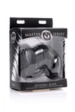 Master Series 'Detained' Black Restrictive Chastity Cage
