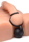 Devils Rattle Inflatable Butt Plug Cock Ball Ring Detachable Pump Anal Gape Toy