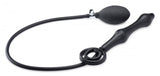 Devils Rattle Inflatable Butt Plug Cock Ball Ring Detachable Pump Anal Gape Toy