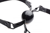 Master Series Doppleganger Silicone Double Mouth Ball Gag Dual Strap Bondage BDSM Play