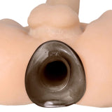 Master Series Excavate Ribbed Tunnel Butt Plug Hollow Gape Ass Enema Play Open Anal Sex Toy