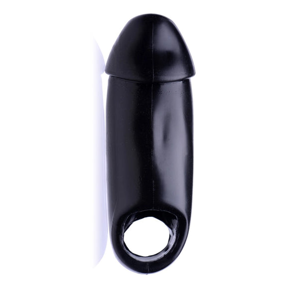 Master Series Orca XL Fat Dick Black Penis Sleeve Girth Length Enhancer Cock Extension Sheath Strap