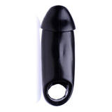 Master Series Orca XL Fat Dick Black Penis Sleeve Girth Length Enhancer Cock Extension Sheath Strap
