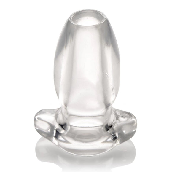 Master Series Gape Glory Large Butt Plug Clear Hollow Open Wide Tunnel Enema Play Anal Sex Toy