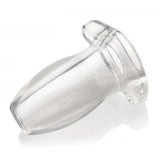 Master Series Gape Glory Large Butt Plug Clear Hollow Open Wide Tunnel Enema Play Anal Sex Toy